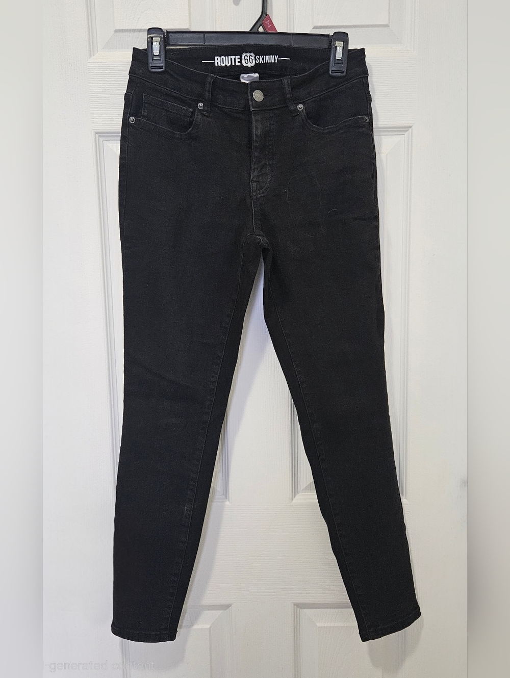 Route 66 Women's Black Skinny Jeans